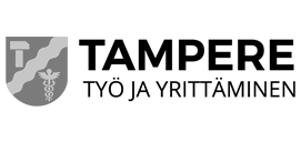 Tampereen kaupunki Työ ja yrittäminen -logo